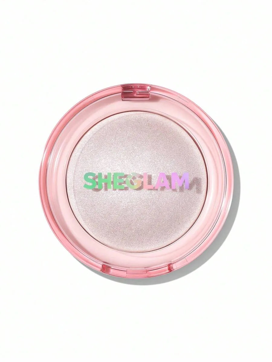 SHEIN SHEGLAM Glowchi Bouncy Powdered Sugar هايلايتر بلون بلمعة متوهجة