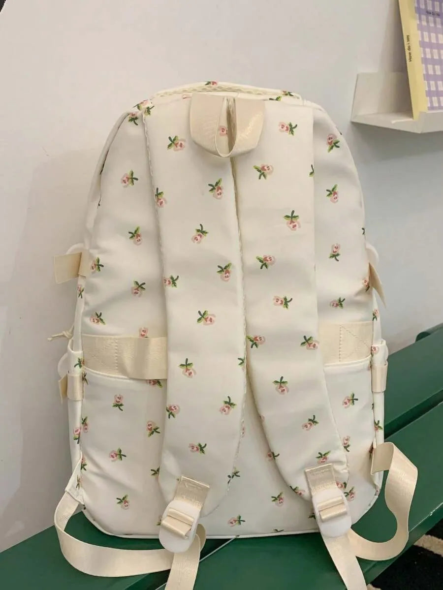 SHEIN LECEY حقيبة ظهر كلاسيكية بسعة كبيرة