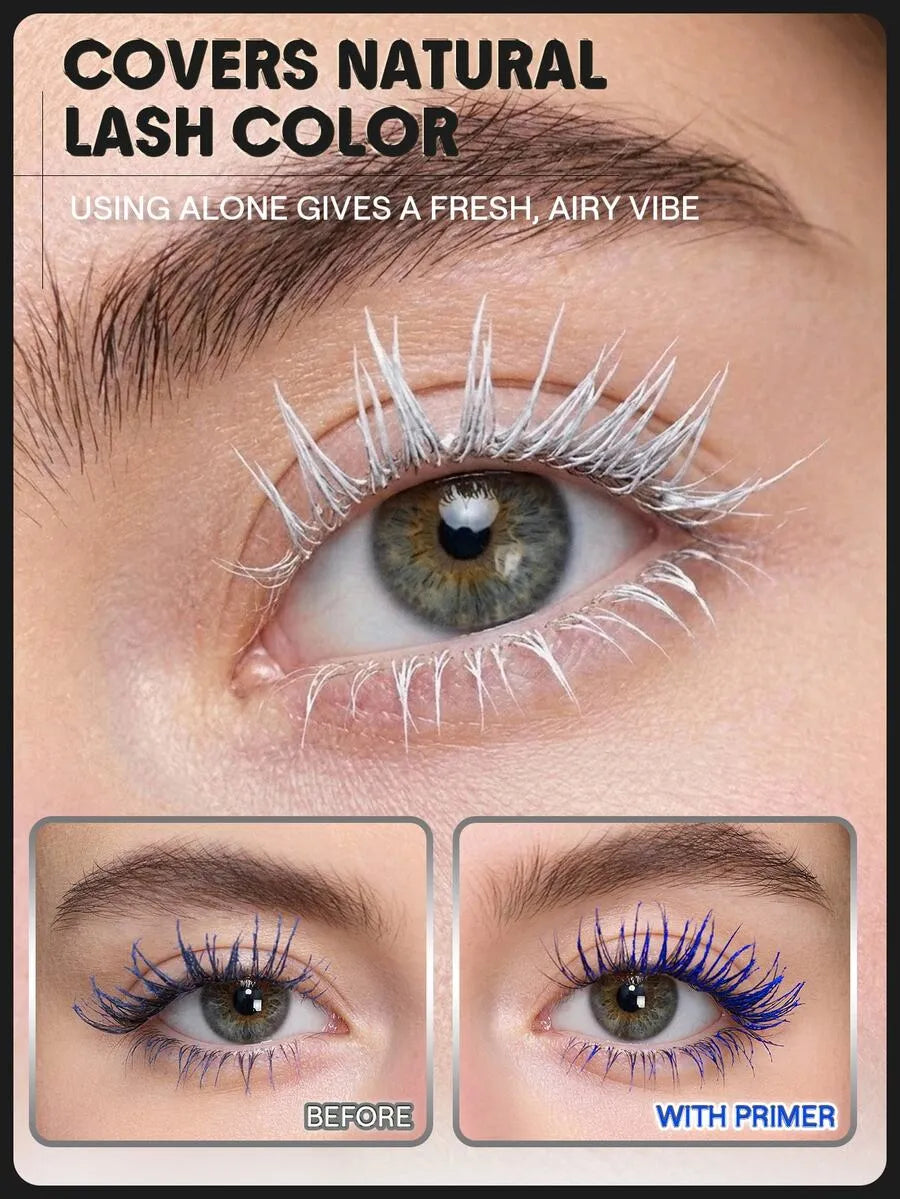 SHEIN SHEGLAM Lashlighter Extend برايمر لإطالة وتكثيف الرموش بلون أبيض