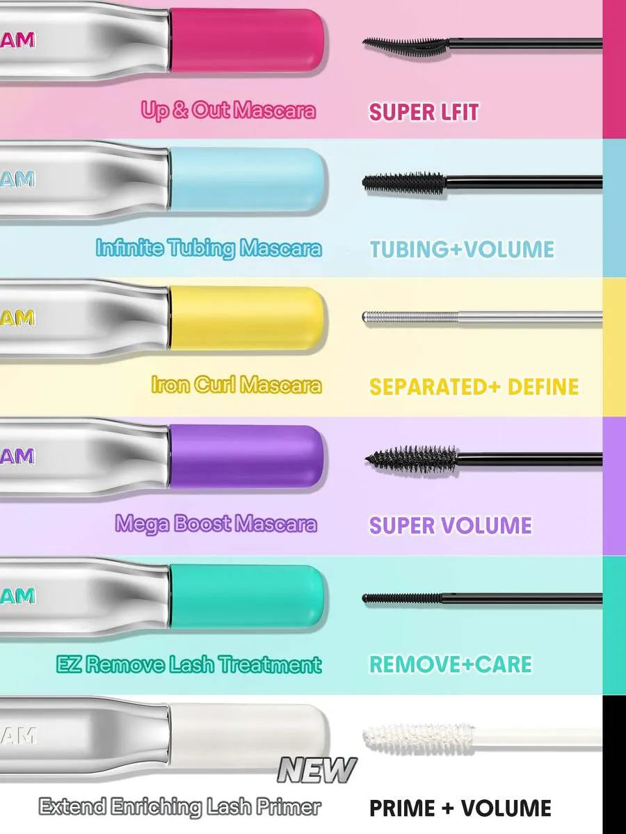 SHEIN SHEGLAM Lashlighter Extend برايمر لإطالة وتكثيف الرموش بلون أبيض