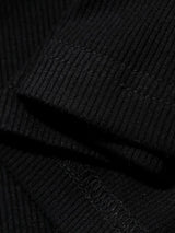 SHEIN FRIFUL فستان قصير بياقة دائرية وأكمام طويلة وتفاصيل دانتيل بلون أبيض لؤلؤي