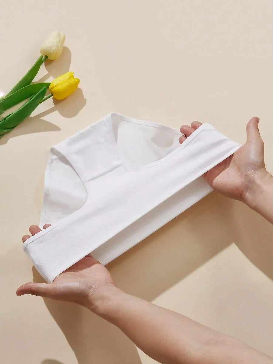 SHEIN سراويل داخلية نسائية من 4 قطع بخصر متوسط ومتعدد الألوان