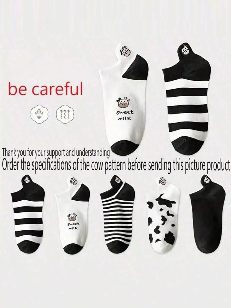 SHEIN جوارب رياضية قصيرة سادة ومتعدد الألوان
