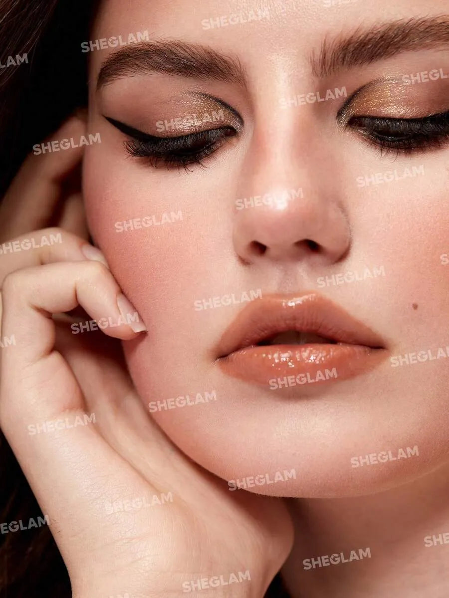 SHEIN SHEGLAM Good Point قلم آيلاينر مائل مقاوم للماء بلون أسود