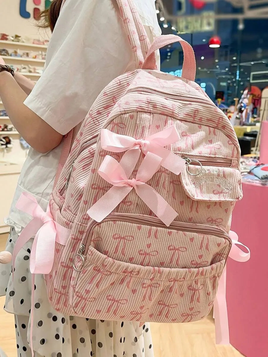 SHEIN حقيبة ظهر بسعة كبيرة بتصميم بسيط
