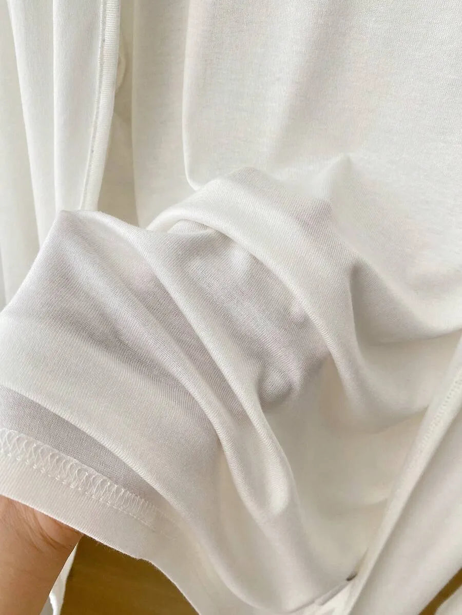 SHEIN Resyla معطف نسائي خفيف بلون موحد