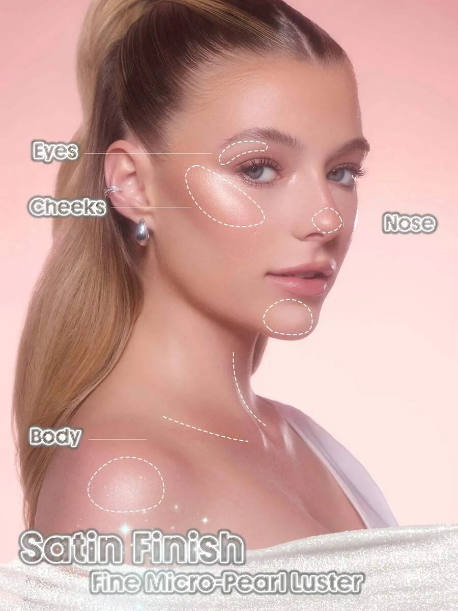 SHEIN SHEGLAM Buttery Bling Vanilla Frost هايلايتر ستيك بلون بلمعة متوهجة