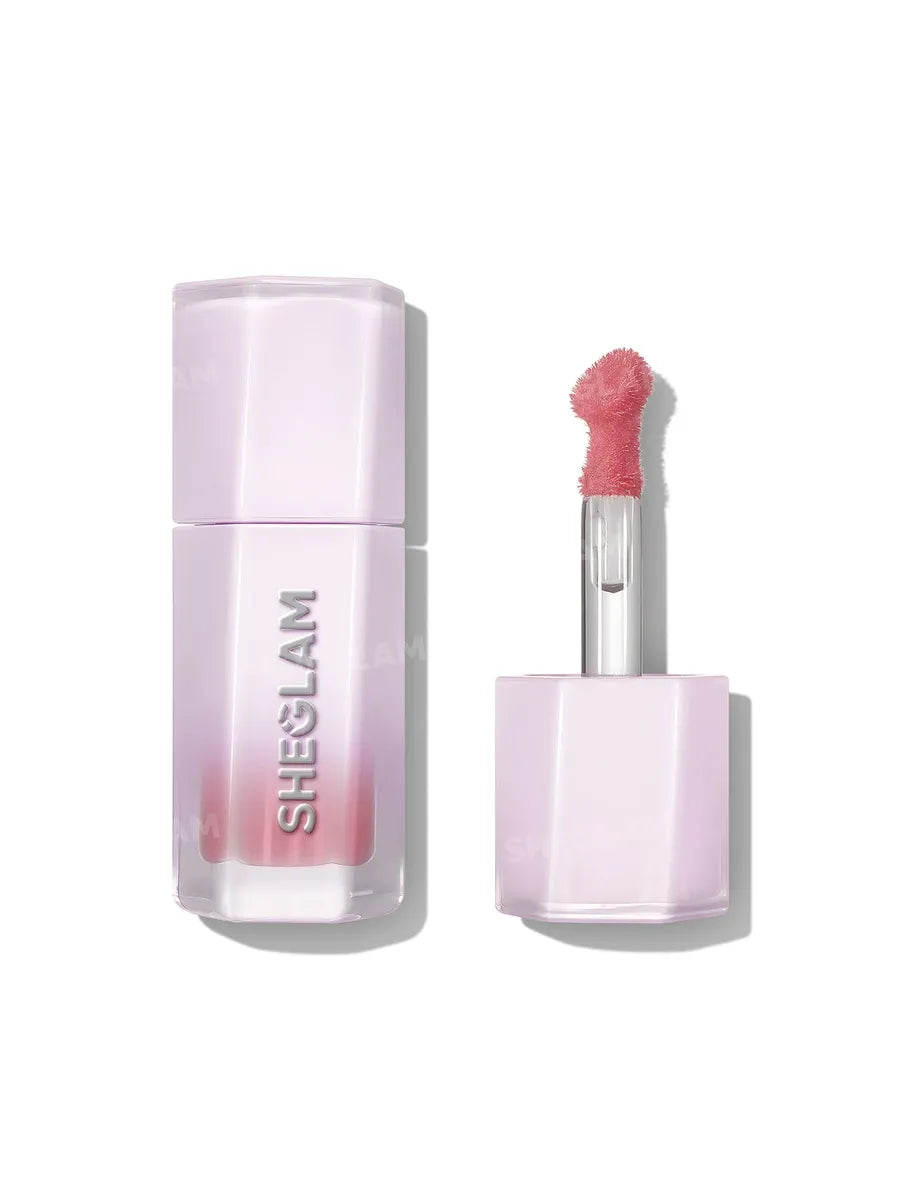 SHEIN SHEGLAM Glazed & Locked صبغة شفاه لامعة 131