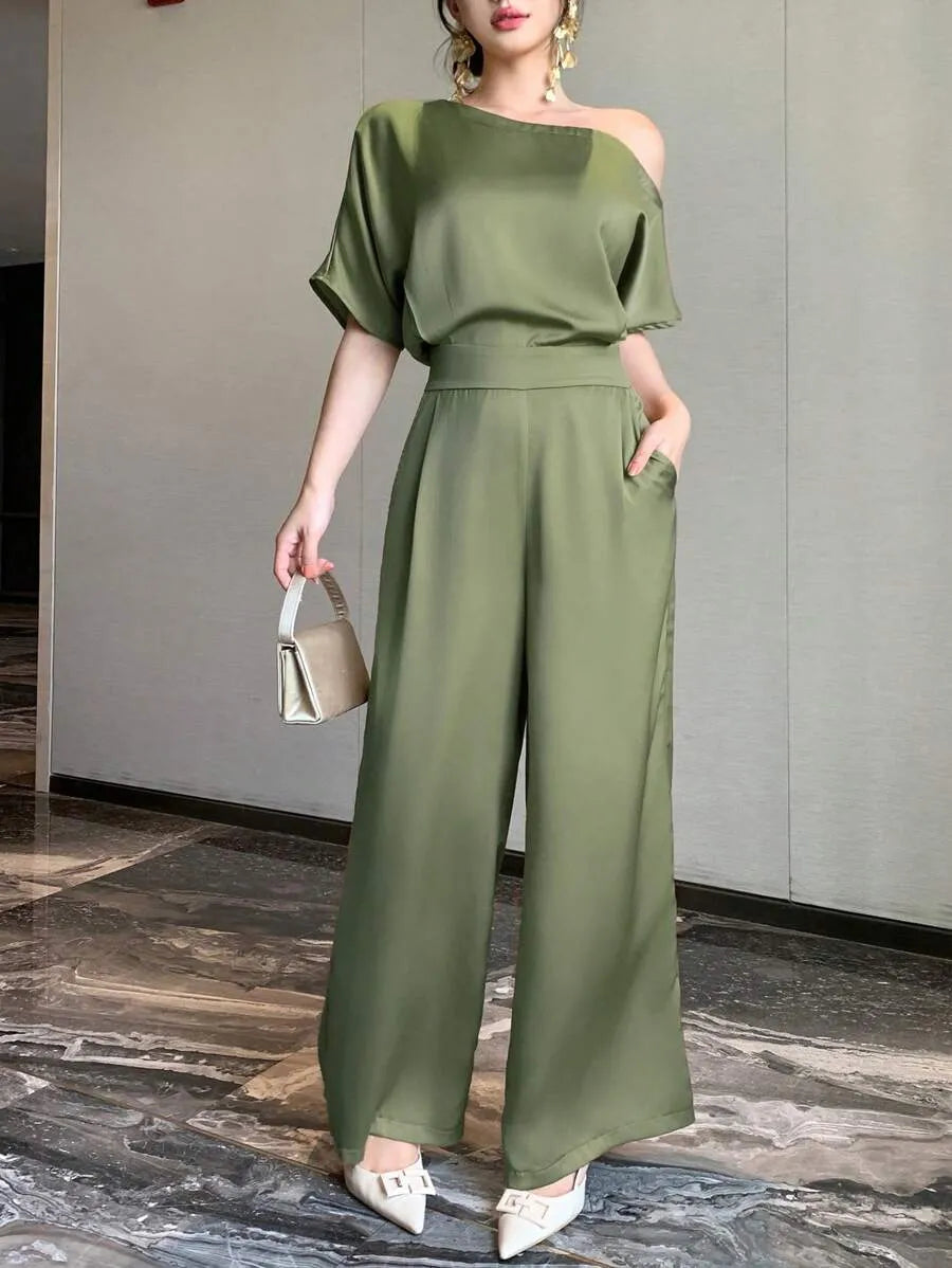 SHEIN DAZY بذلة نسائية صيفية من