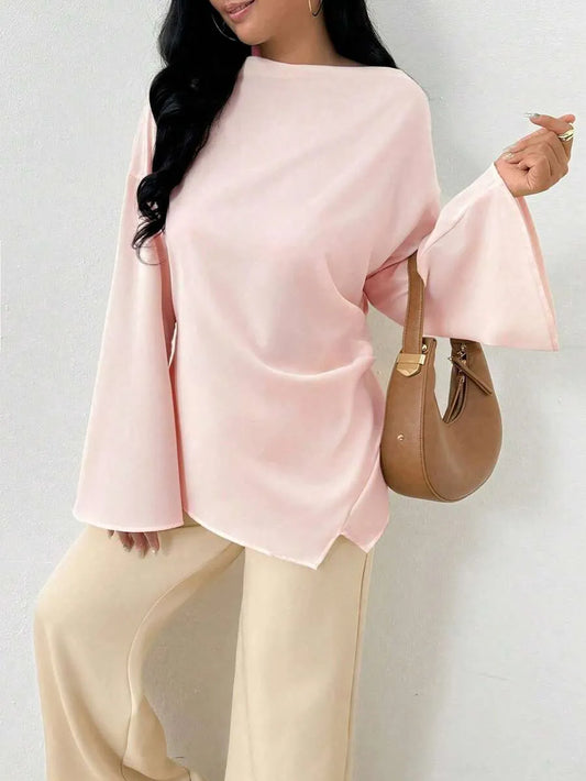 SHEIN INAWLY قميص نسائي أنيق بإطلالة عصرية