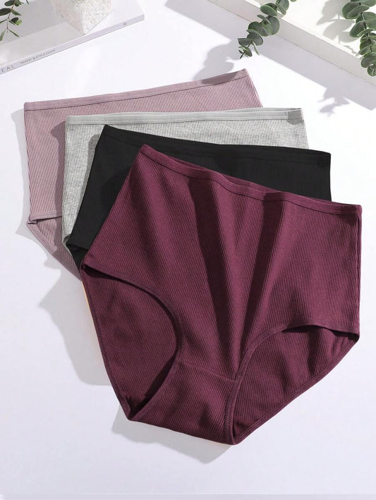 SHEIN FINETOO طقم 4 سراويل داخلية