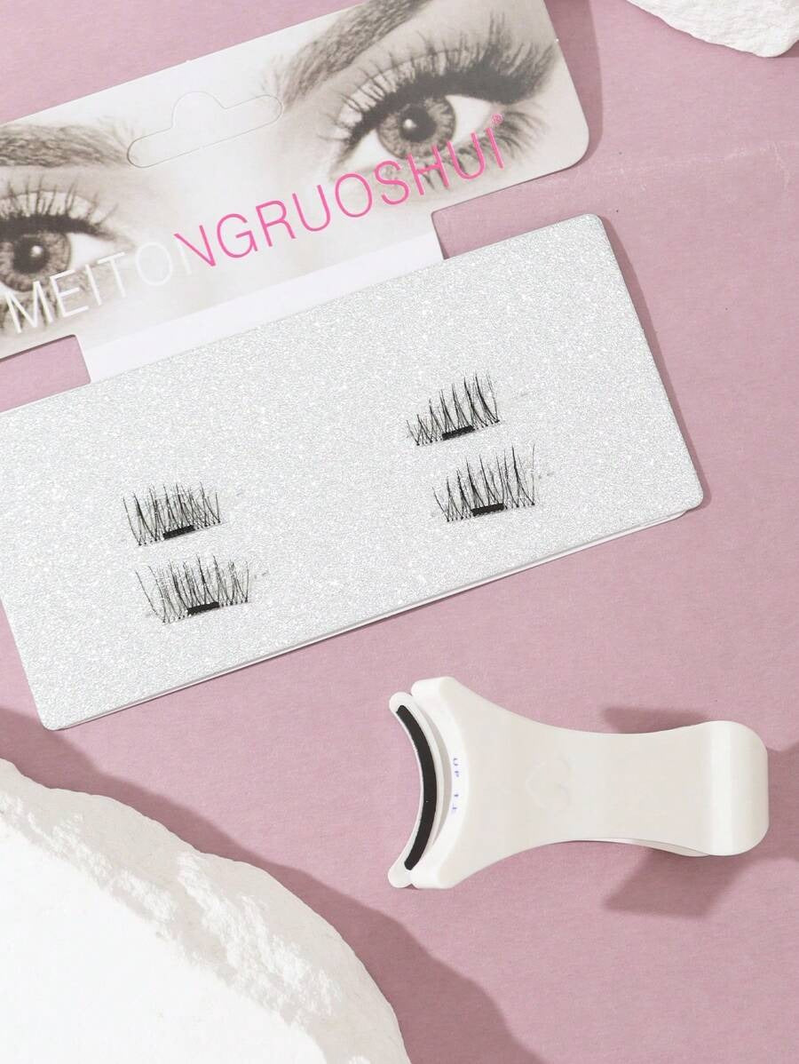 SHEIN رموش مغناطيسية مظهر طبيعي وسهلة التركيب