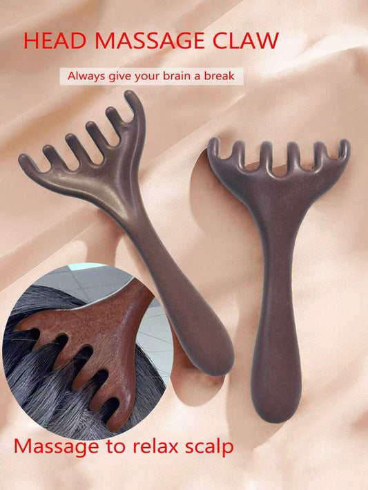 SHEIN مشط تدليك للرقبة والراس لتخفيف التوتر