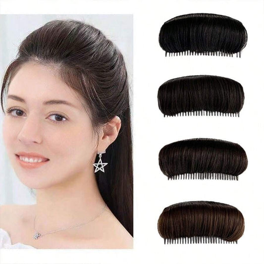 SHEIN قاعدة لرفع حجم الشعر قطعة وحدة مع مشط ومشابك للتثبيت