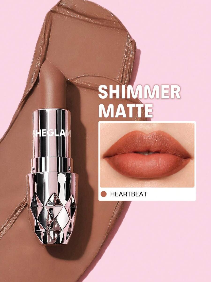 SHEGLAM Heartbeat Starlight Velvet أحمر شفاه
