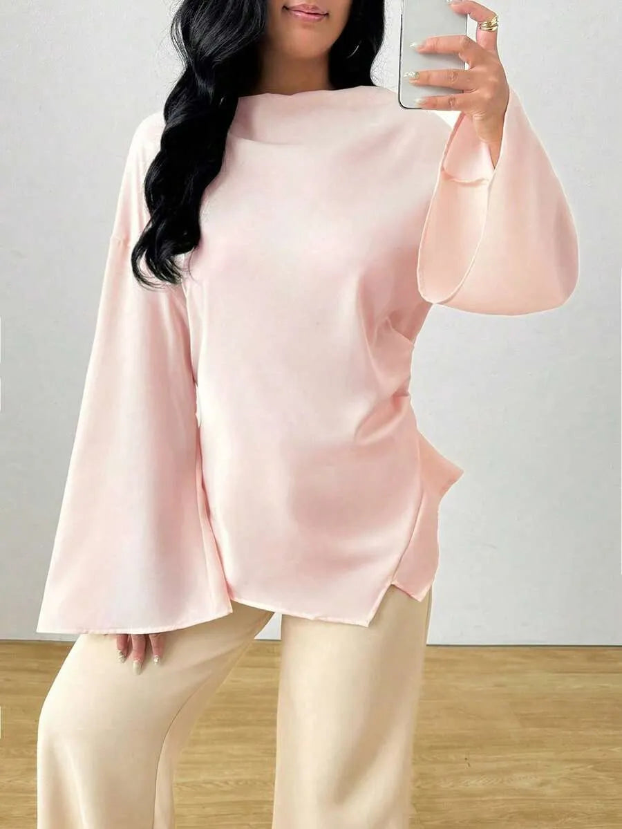 SHEIN INAWLY قميص نسائي أنيق بإطلالة عصرية