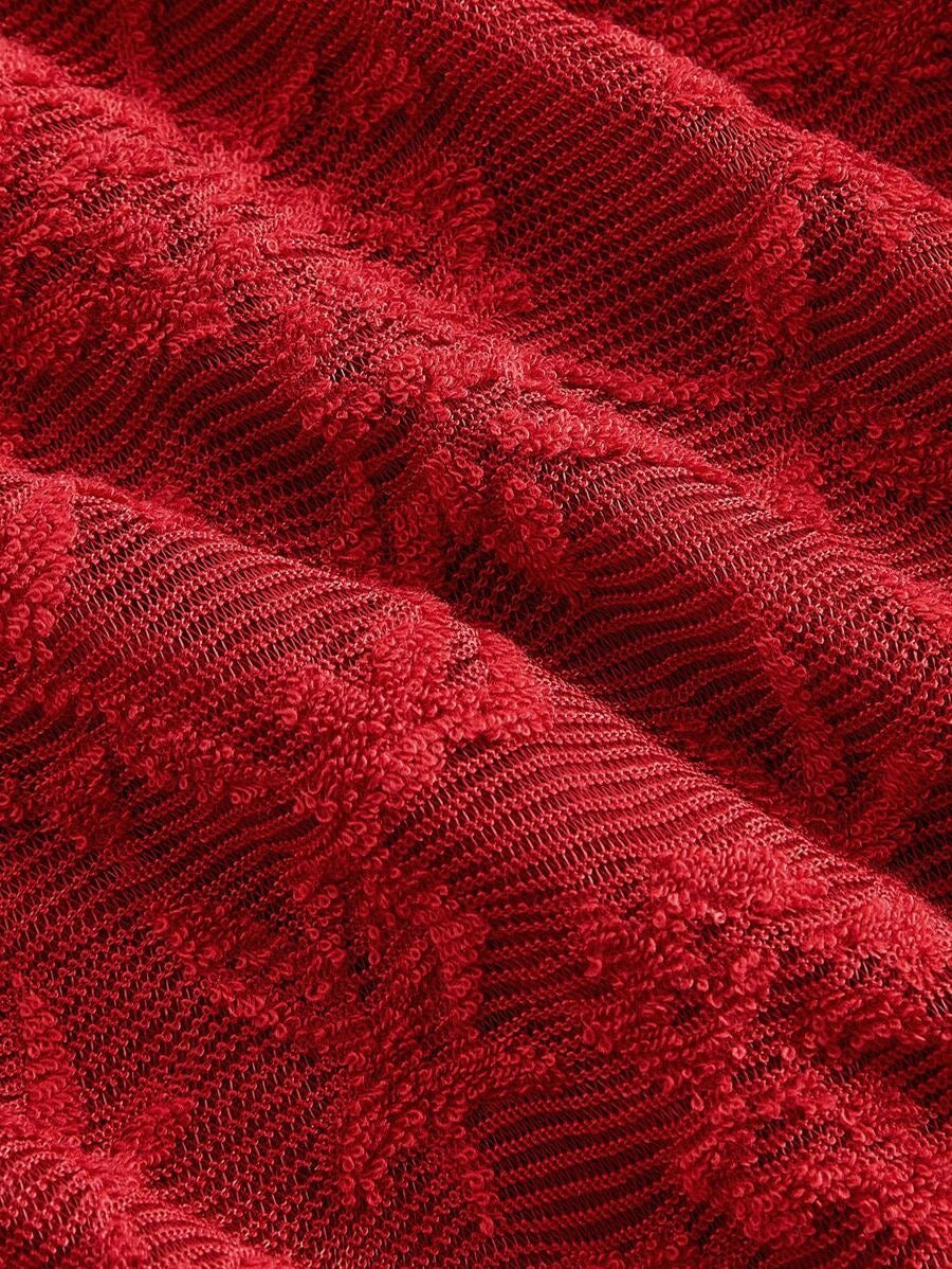 SHEIN MOD فستان ضيق بأكمام طويلة مكشوف الكتف