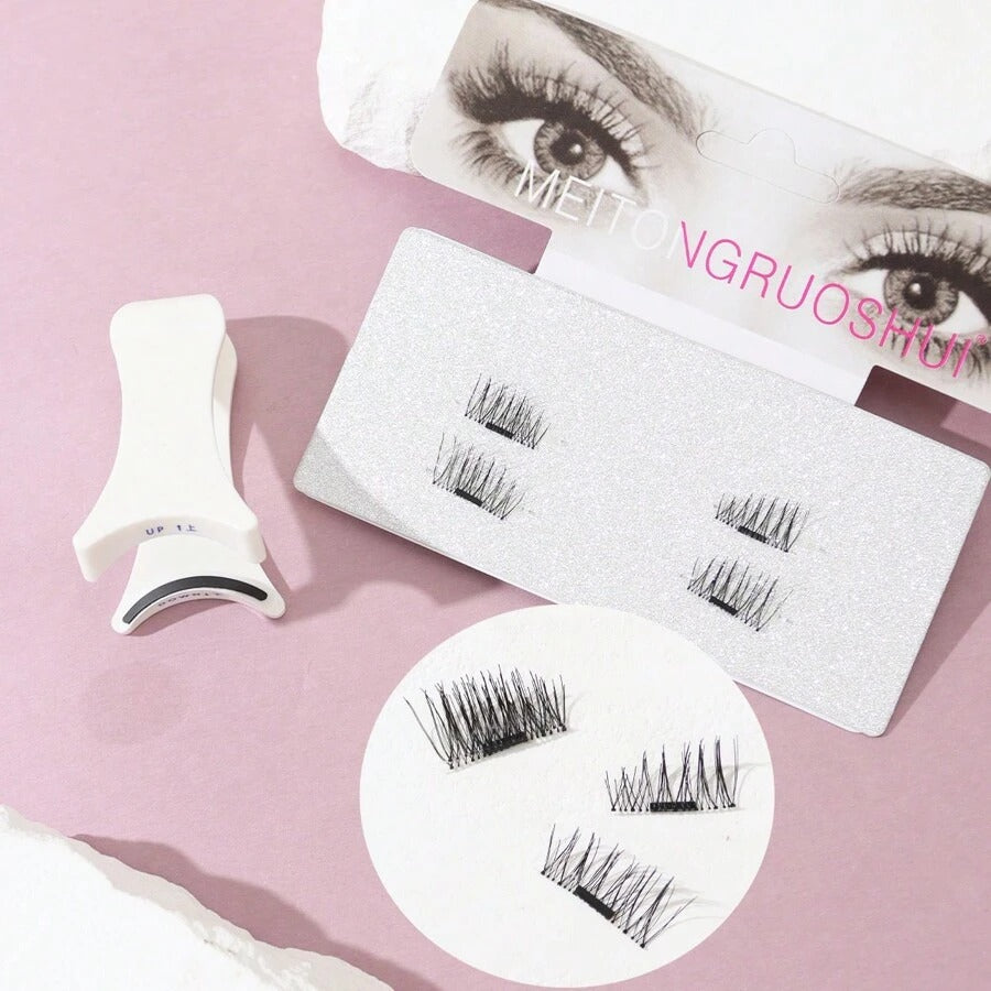 SHEIN رموش مغناطيسية مظهر طبيعي وسهلة التركيب