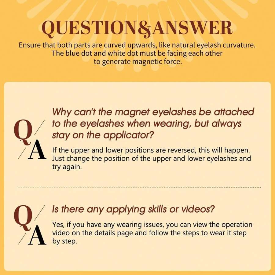 SHEIN زوجان رموش عيون القطة مغناطيسية طبيعية