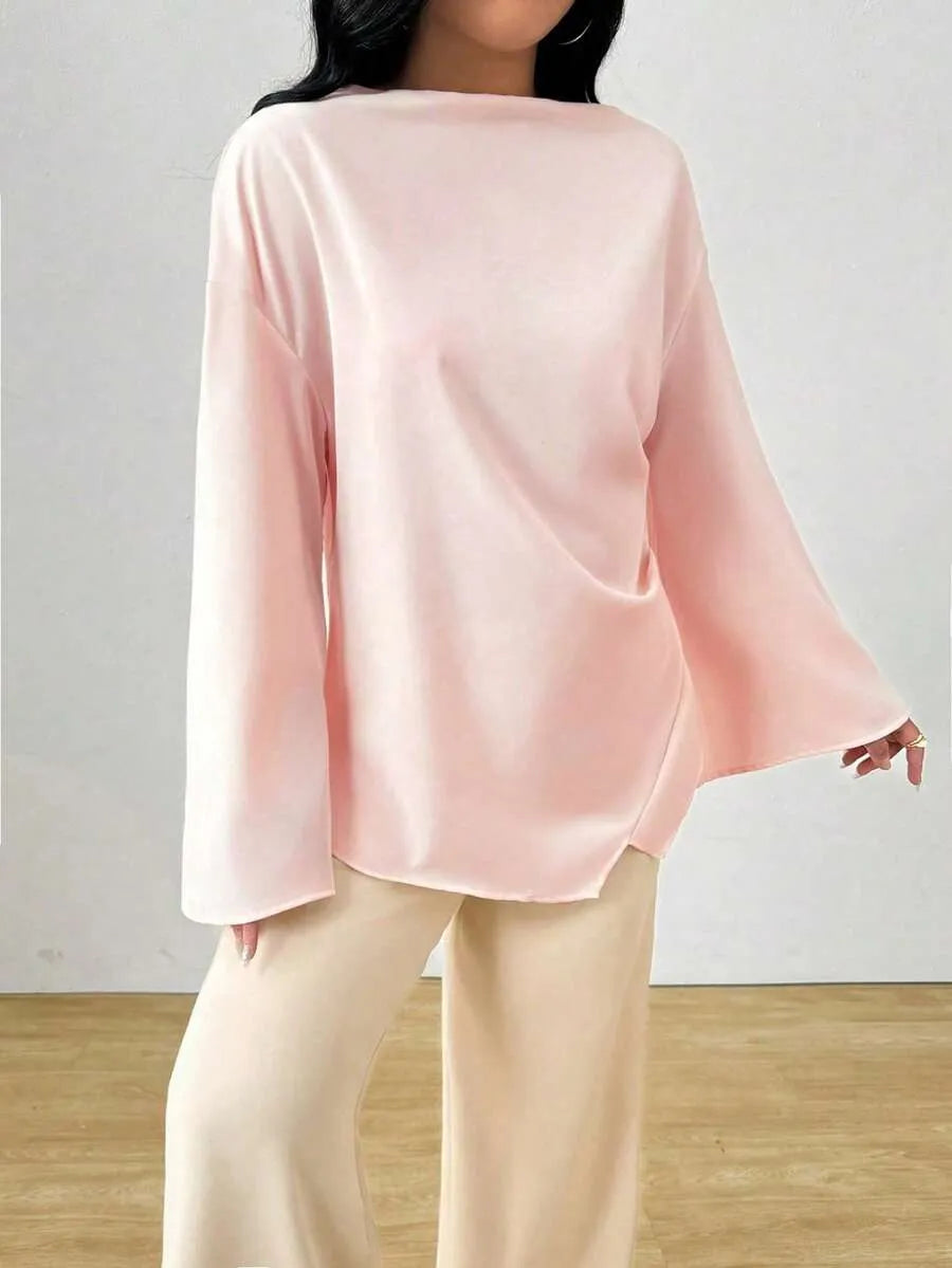 SHEIN INAWLY قميص نسائي أنيق بإطلالة عصرية