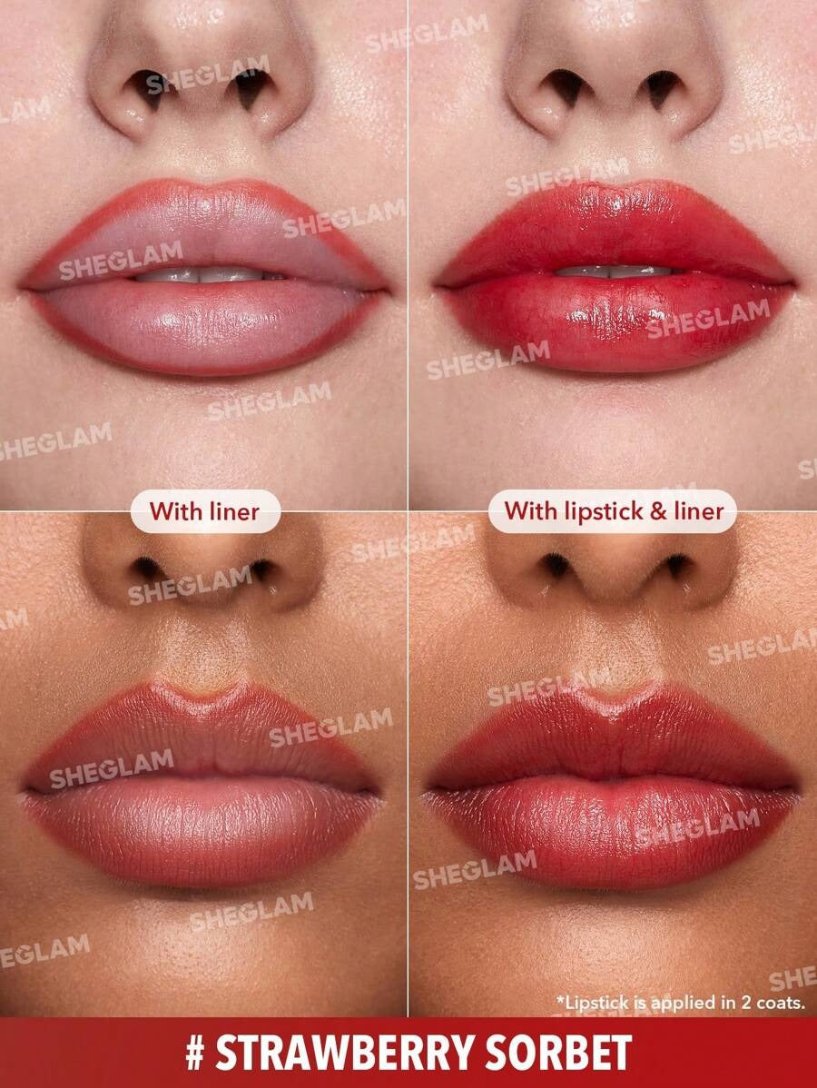 SHEGLAM  Strawberry Sorbet قلم شفاه لون