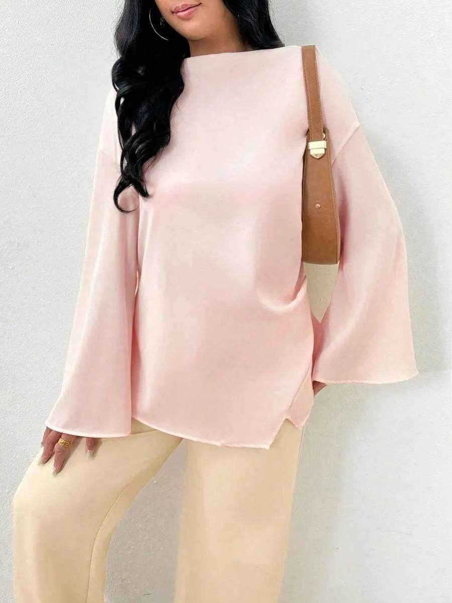 SHEIN INAWLY قميص نسائي أنيق بإطلالة عصرية