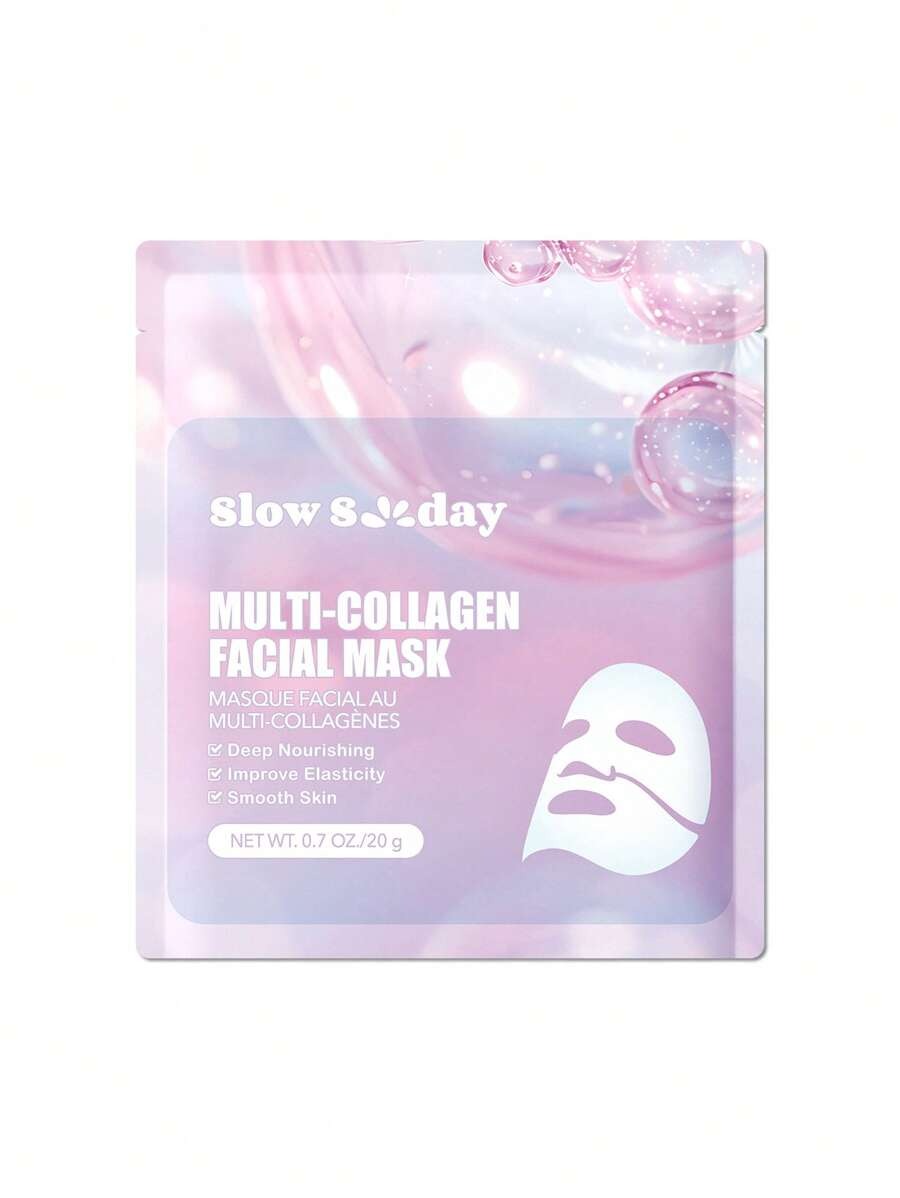 SlowSunday قناع الوجه الكولاجين  ترطيب ونضارة فورية