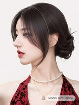 SHEIN طقم شعر مستعار بغرة جانبية طبيعية 8 بوصة