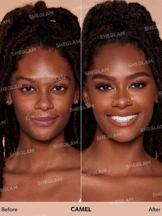 SHEGLAM Skinfinite Camel Flawless Dewy عينة كريم أساس مرطب