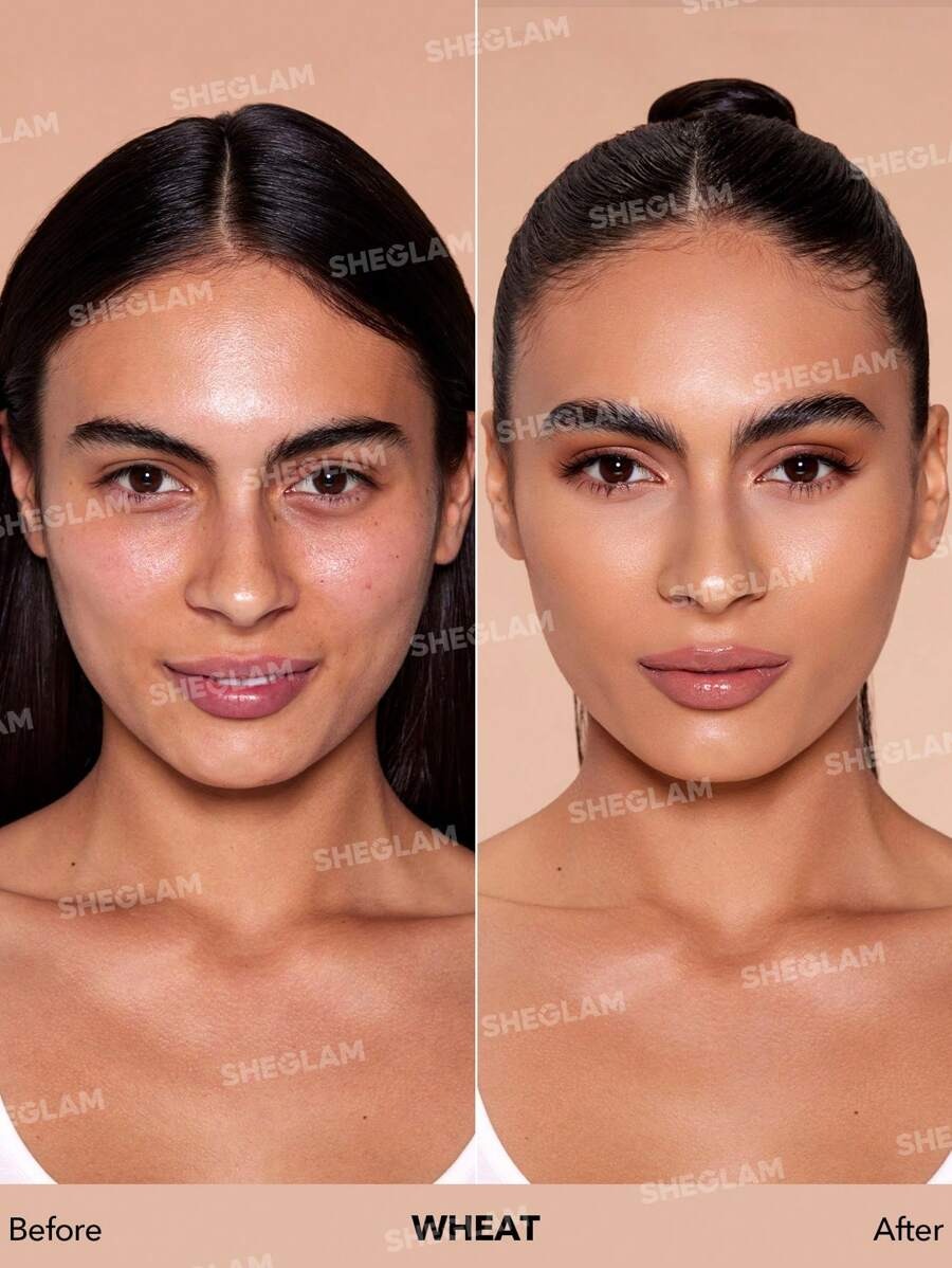 SHEGLAM Skinfinite Wheat عينة كريم أساس مرطب