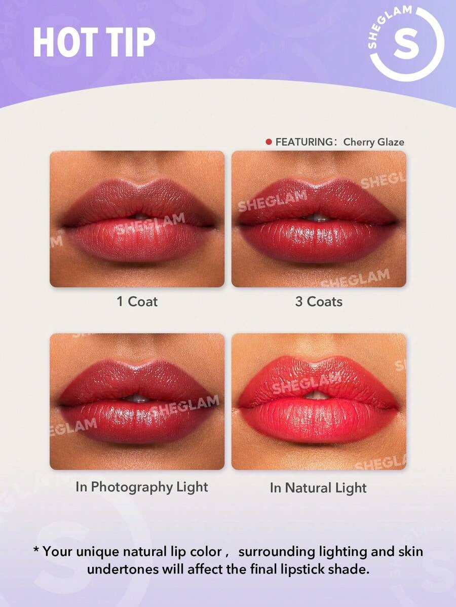 SHEGLAM  Strawberry Sorbet قلم شفاه لون