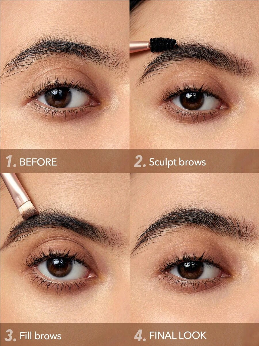 SHEGLAM Dark Brown Boss Brow كريم حواجب مقاوم للماء
