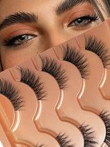 SHEIN طقم 5 أزواج من رموش عين القطة