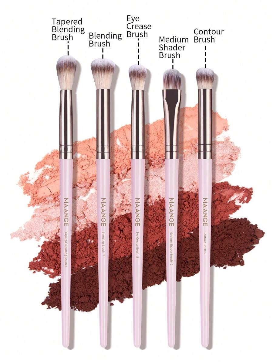 SHEIN MAANGE طقم فرش مكياج للعين 5 قطع