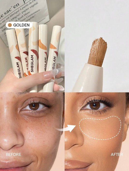 SHEGLAM Perfect Skin كونسيلر تغطية عالية ذهبي