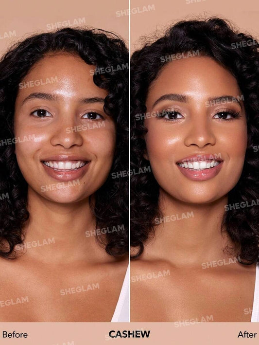 SHEGLAM  Skinfinite Cashew عينة كريم أساس سائل بلون