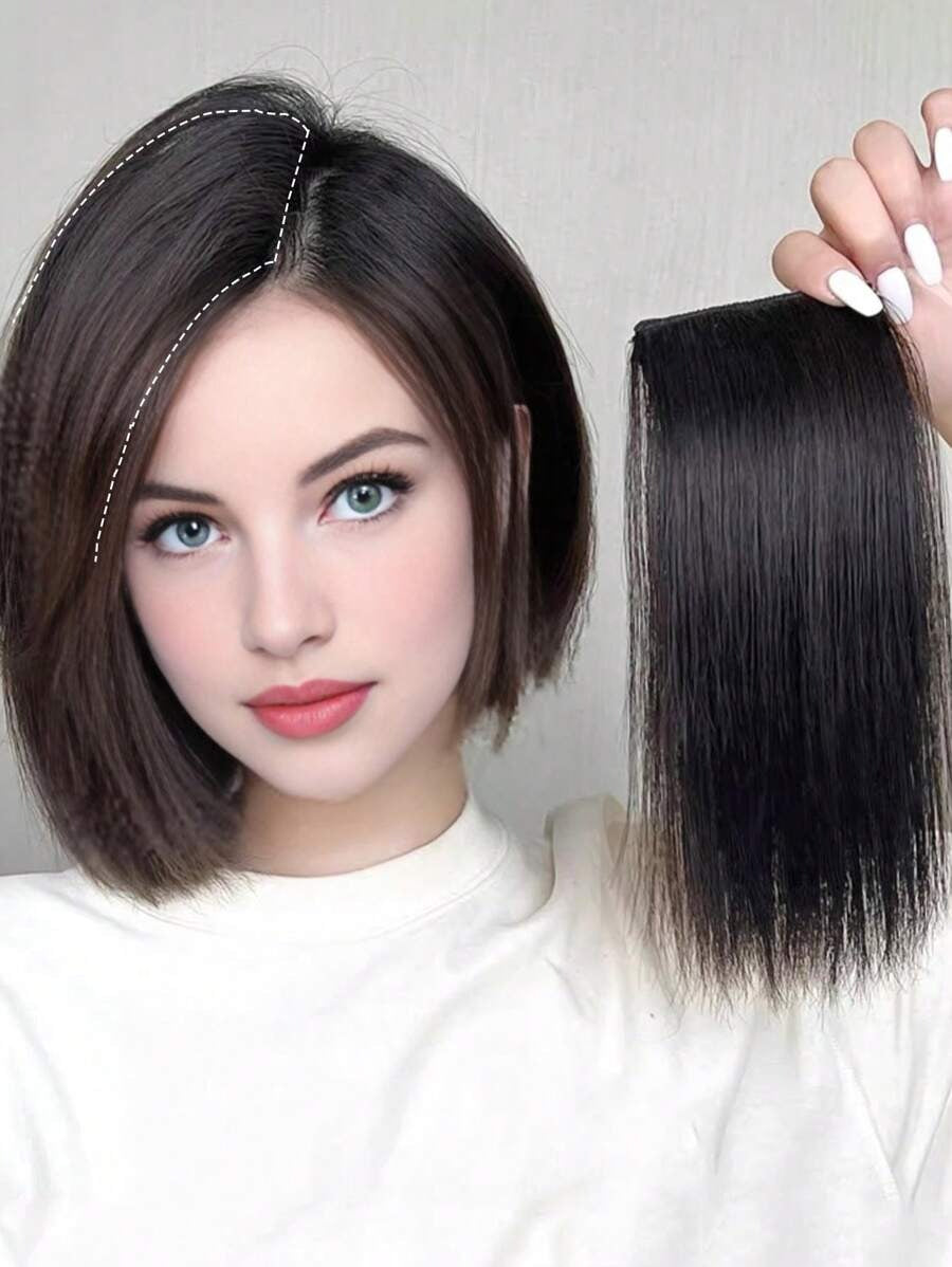 SHEIN وصلة شعر بمشبك خفيفة وطبيعية