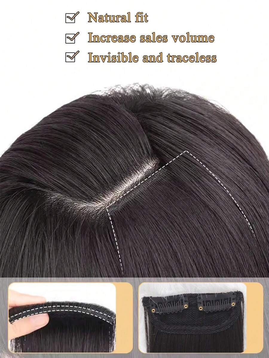 SHEIN وصلة شعر بمشبك خفيفة وطبيعية