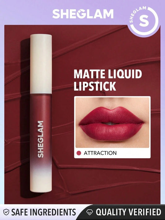 SHEGLAM Attraction أحمر شفاه سائل مطفي بلون