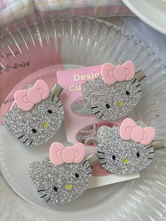 SHEIN Hello Kitty دبابيس شعر