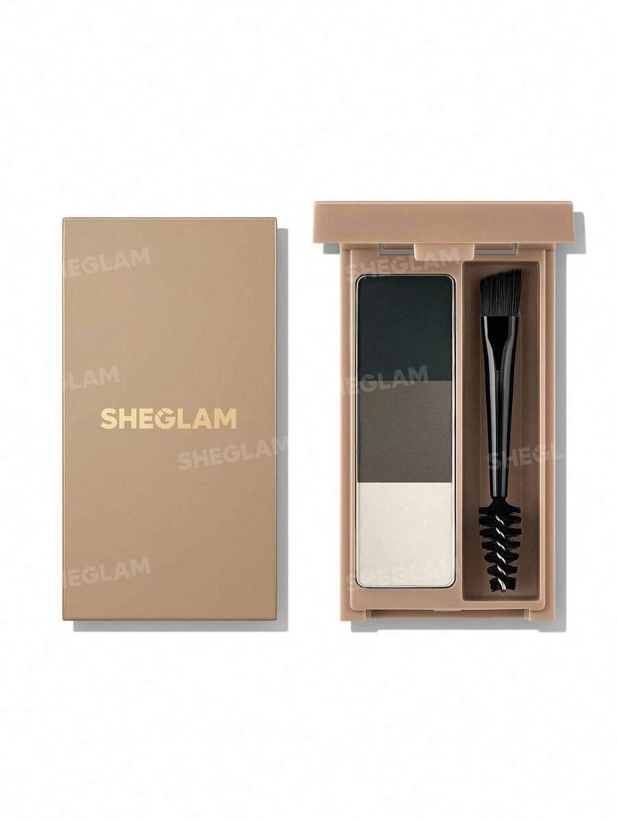 SHEGLAM Puff Charcoal علبة ظلال حواجب
