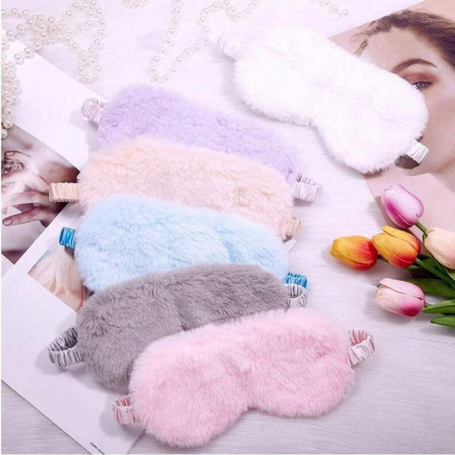 SHEIN قناع عين مخملي للنوم