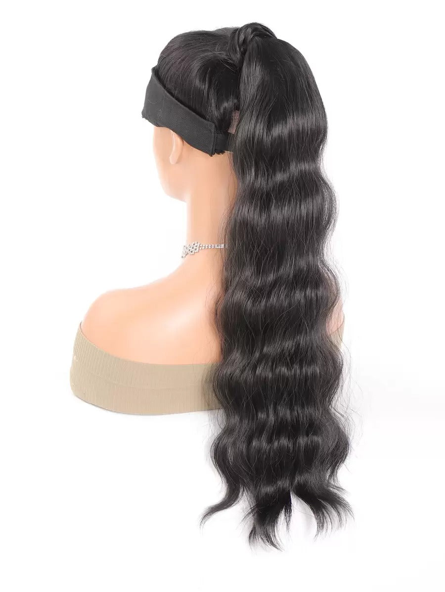 SHEIN وصلة شعر طويلة لون أسود