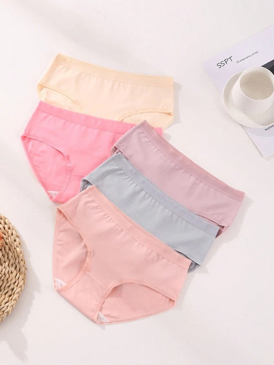 SHEIN ملابس داخلية نسائية 7 قطع قطنية