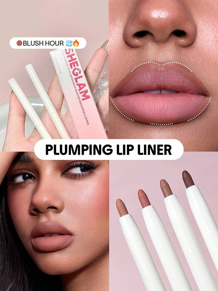SHEGLAM – Bold Booster Blush Hour قلم تحديد شفاه بلون