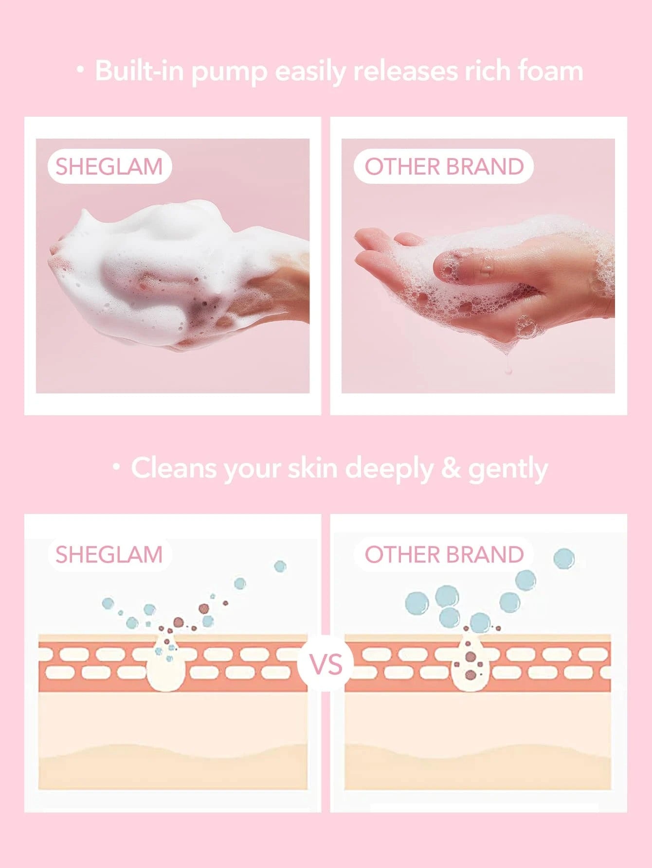 SHEGLAM منظف الوجه كومبو سكين – 100 مل