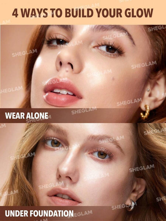 SHEGLAM Sunburst Glow Mixer Fair Warm Peach برايمر كريمي بتركيبة خفيفة
