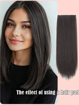 SHEIN وصلة شعر بمشابك شفافة  لتكثيف جذور الشعر بشكل طبيعي