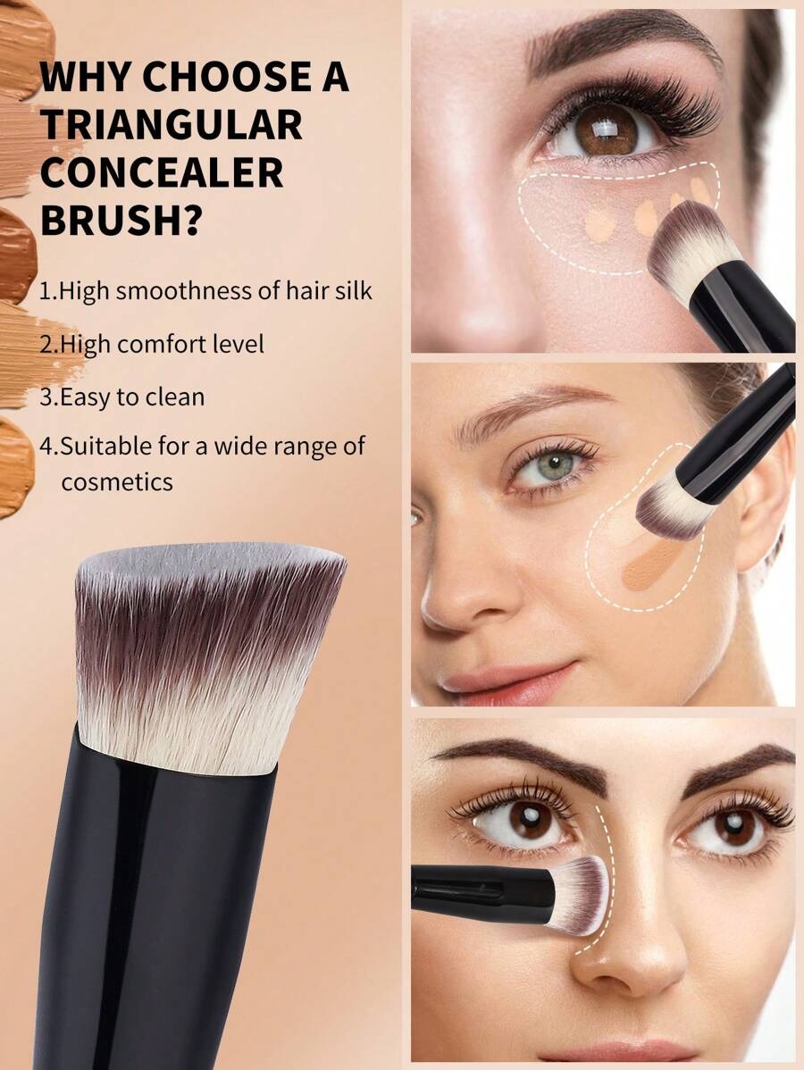 SHEIN MAANGE فرشاة مكياج مثلثة