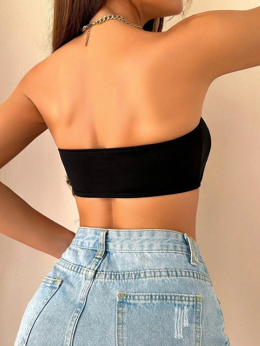 SHEIN طقم 2 حمالة صدر  بلون أسود و بيج